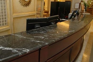 Мармурова Стільниця для Рецепції 10 Мармурова Стільниця для Рецепції